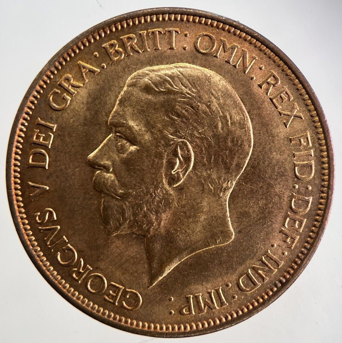 1936 George V One Penny Coin | Very High Grade