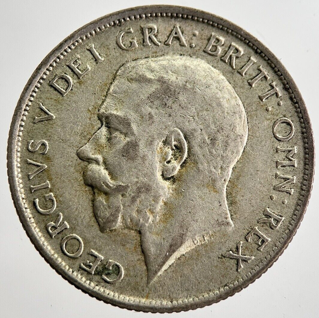 1920 George V Shilling Silver Coin | Very High Grade | a8610