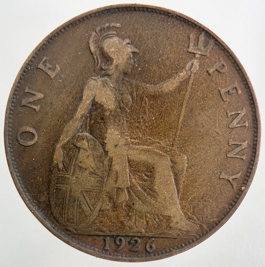 1926 George V One Penny Coin | Collectable Grade