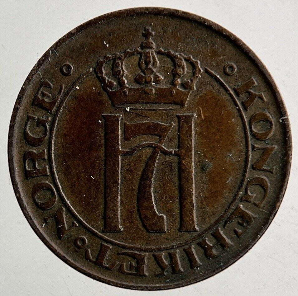 1908 Sweden 1 Ore Coin | Fine Collectable Grade