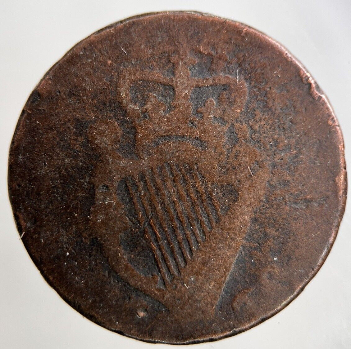 1769 Irish Half - Penny Coin | Collectable Grade