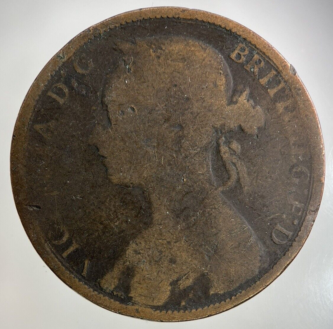 1881 - H Victoria One Penny Coin | Collectable Grade