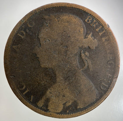 1881 - H Victoria One Penny Coin | Collectable Grade
