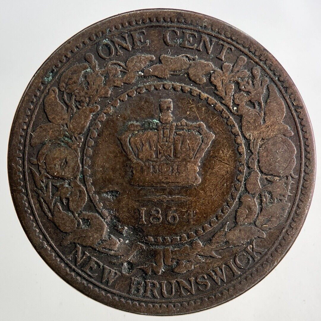 1864 Canada Nova Scotia One Cent Coin | Collectable Grade