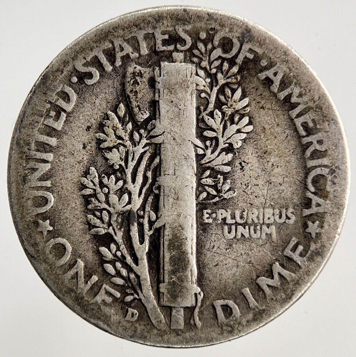 1941 - D US USA Mercury One Dime Silver Coin | Collectable Grade