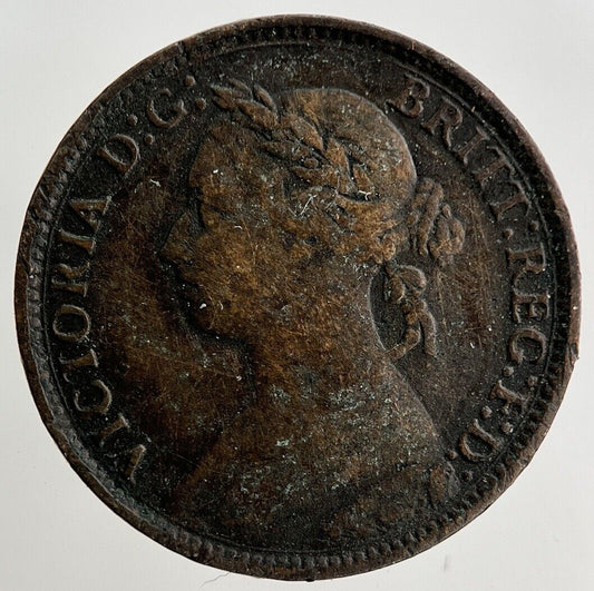 1883 Victoria Farthing Coin | Collectable Grade
