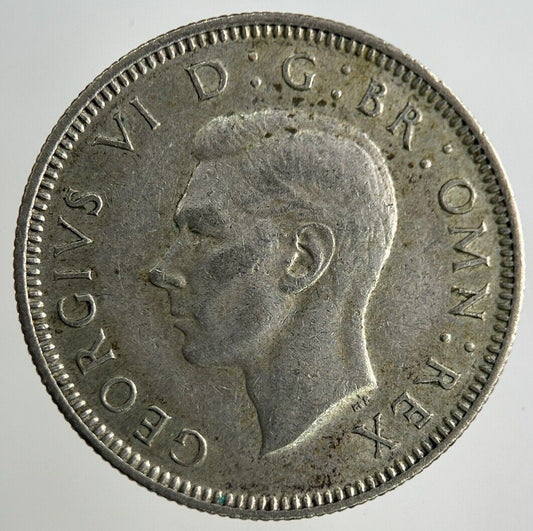 1944 George VI Shilling Silver Coin | Fine Collectable Grade