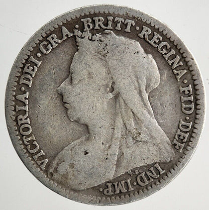 1901 Victoria Threepence Silver Coin | Collectable Grade