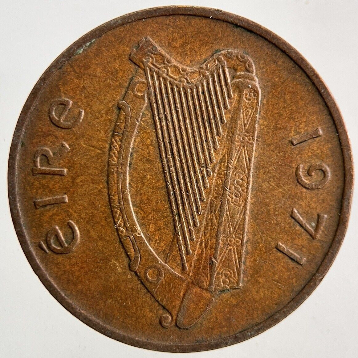 1971 Irish 1p One - Pence Coin | Fine Collectable Grade