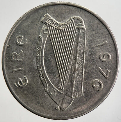 1976 Irish Bull 5p 5 Five - Pence Coin | Very High Grade | a7049