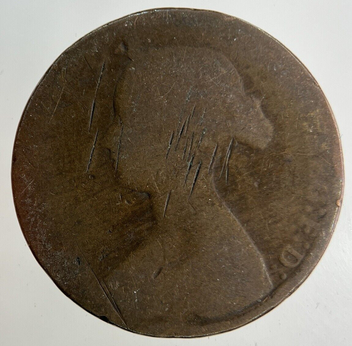 1861 Victoria Half - Penny Coin | Collectable Grade