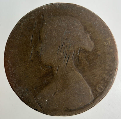 1861 Victoria Half - Penny Coin | Collectable Grade