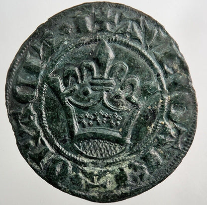 1300’s 1400’s Medieval French France Jetton Coin | Very High Grade | a8091