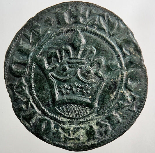 1300’s 1400’s Medieval French France Jetton Coin | Very High Grade | a8091