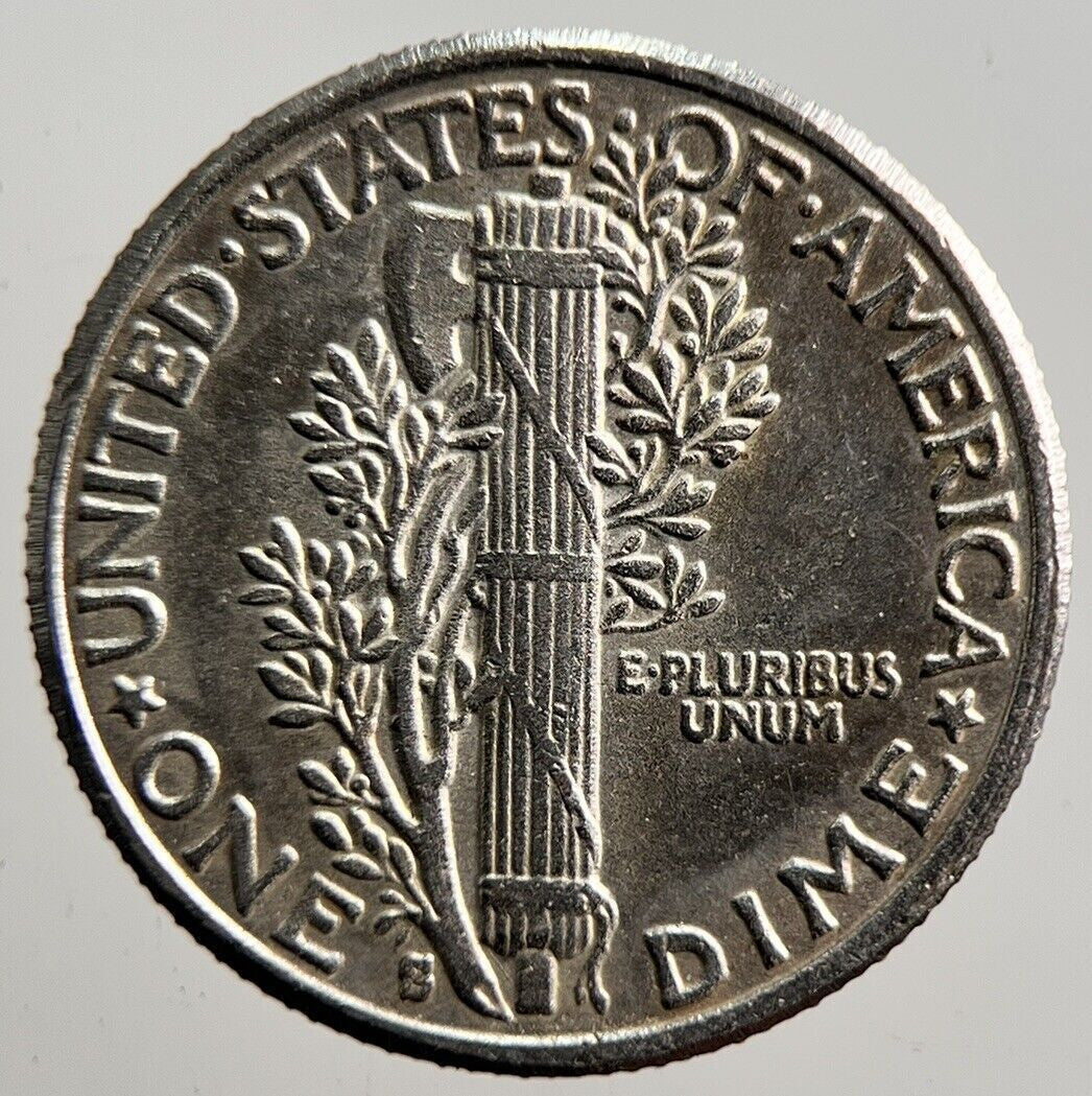 1943 - S US USA Mercury Dime Silver Coin | Collectable Grade | a3559