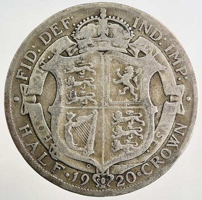 1920 George V Half-Crown Silver Coin | Collectable Grade | a8121