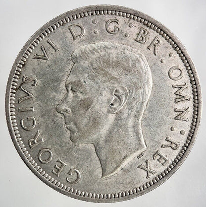 1940 George VI Half - Crown Silver Coin | Fine Collectable Grade
