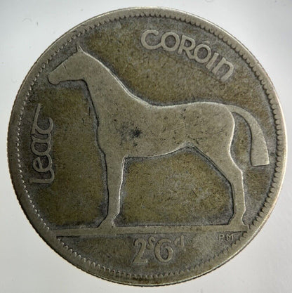 1933 Irish Half - Crown Silver Coin | Collectable Grade