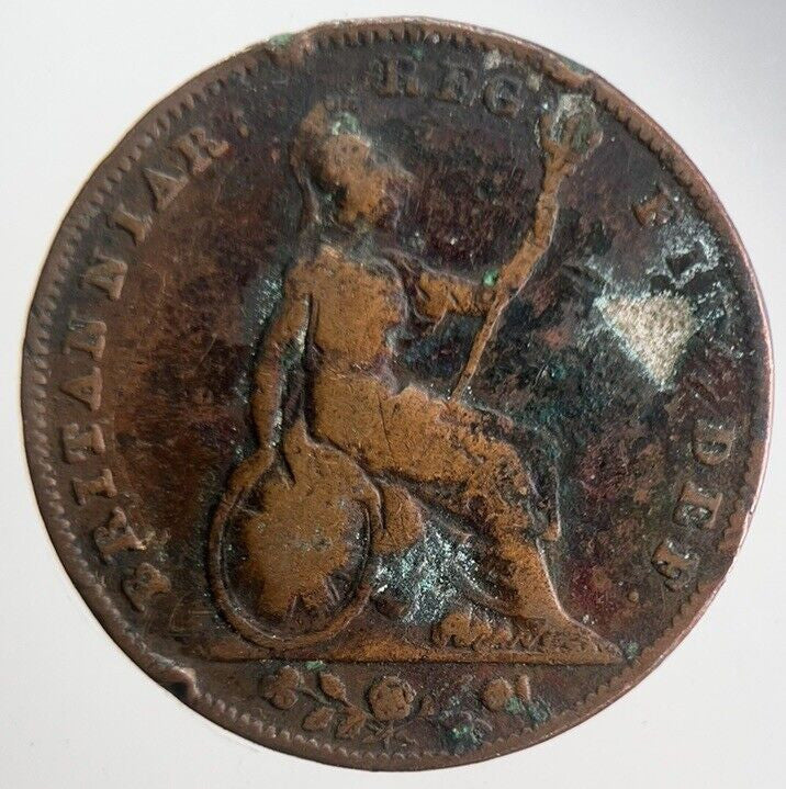 1841 Victoria Farthing Coin | Collectable Grade | a4576