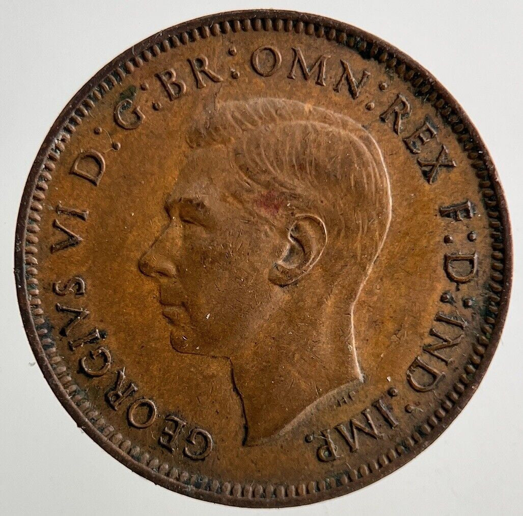 1942 George VI Farthing Coin | Fine Collectable Grade