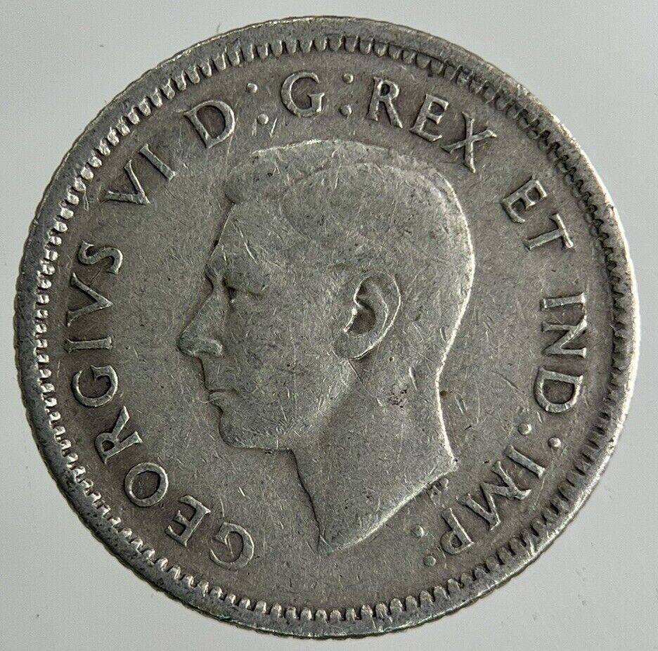 1947 Canada 10 Cents Silver Coin | Collectable Grade