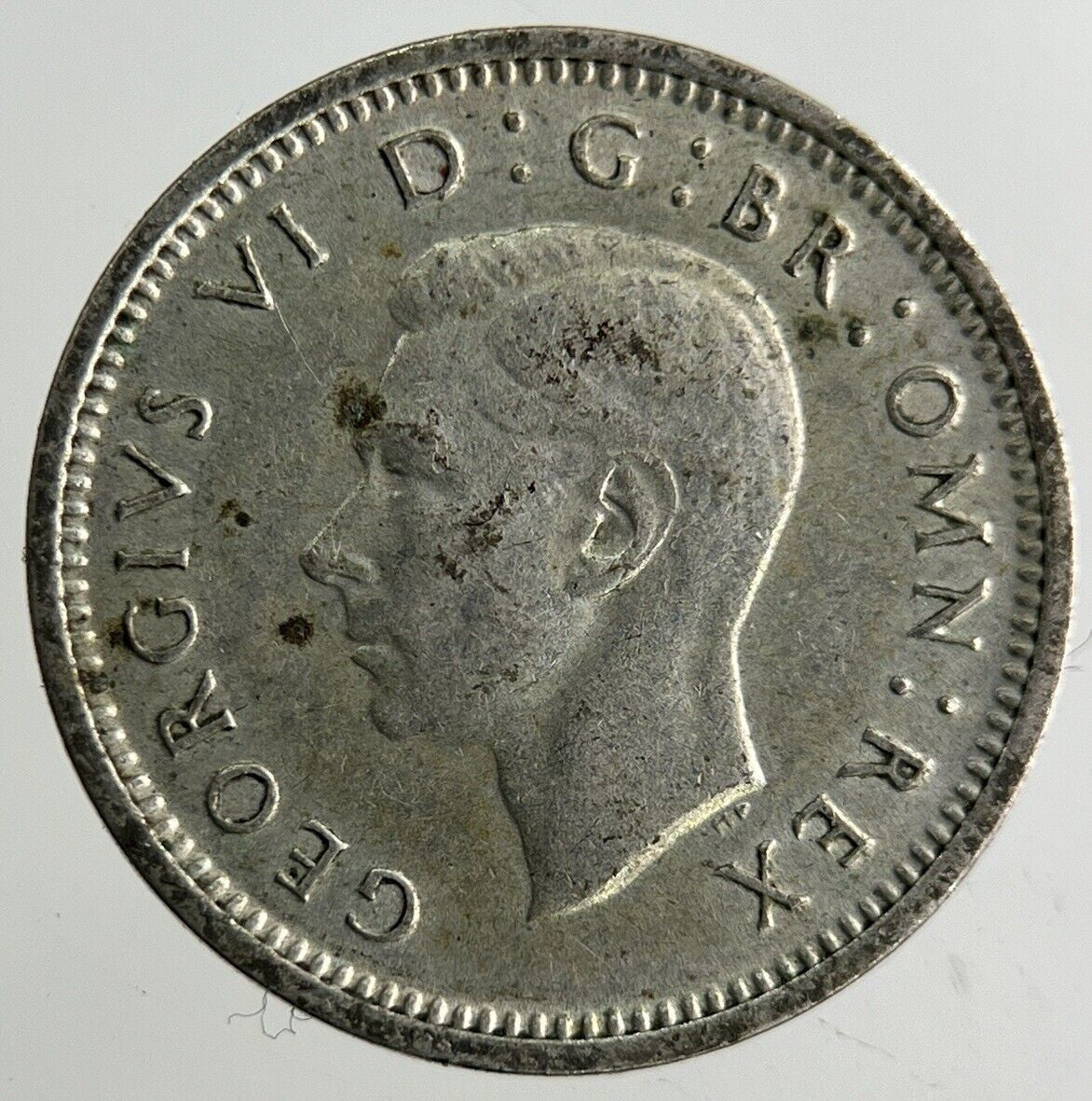 1938 George VI Threepence Silver Coin | Fine Collectable Grade