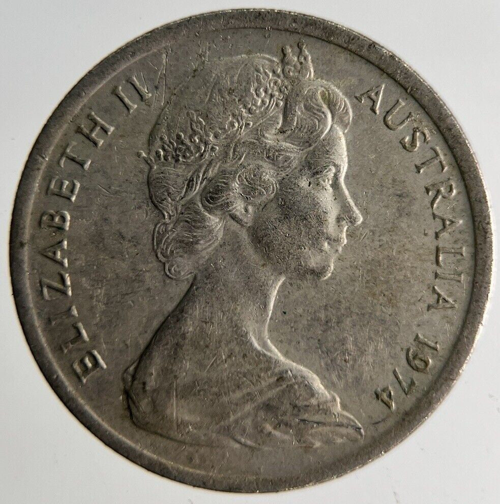 1974 Australia 5 Cents Coin | Fine Collectable Grade