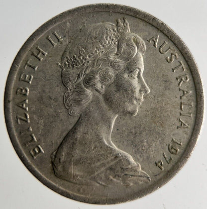 1974 Australia 5 Cents Coin | Fine Collectable Grade