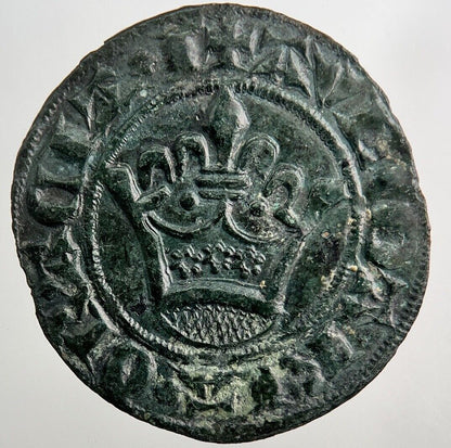 1300’s 1400’s Medieval French France Jetton Coin | Very High Grade | a8091