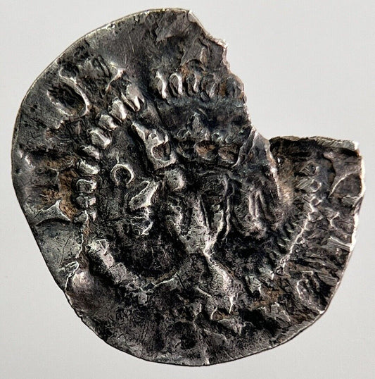 1279 - 1307 Edward I 1st Medieval Hammered Silver Half - Penny Coin | a7203