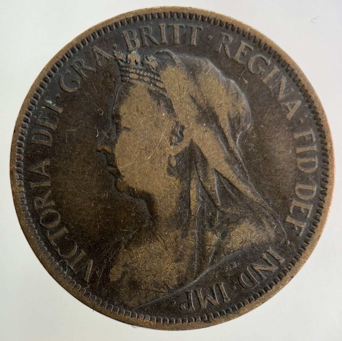 1900 Victoria Half-Penny Coin | Collectable Grade