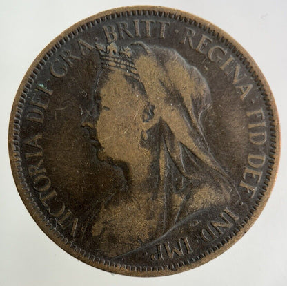 1900 Victoria Half-Penny Coin | Collectable Grade