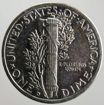 1945 - D US USA Mercury Dime Silver Coin | Collectable Grade | a4082
