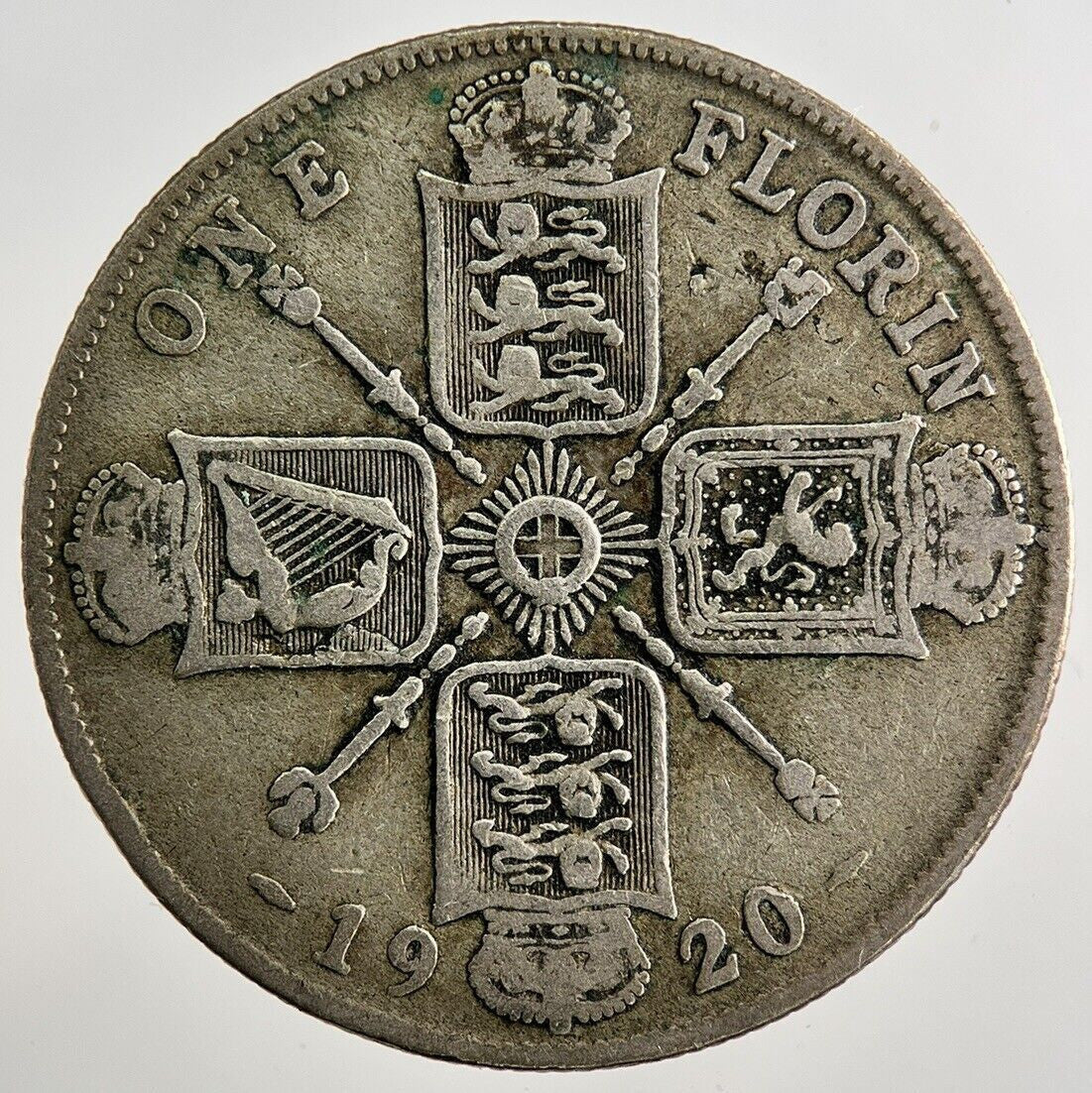 1920 George V Florin Silver Coin | Collectable Grade | a8104