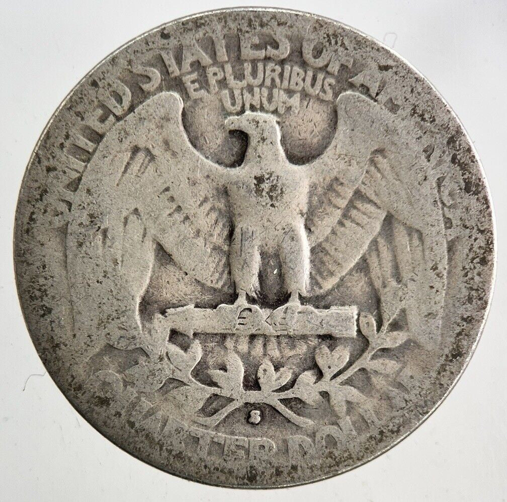 1941-S US USA Quarter Dollar Silver Coin | Collectable Grade