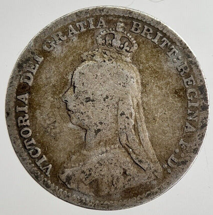1891 Victoria Threepence Silver Coin | Collectable Grade | a8854
