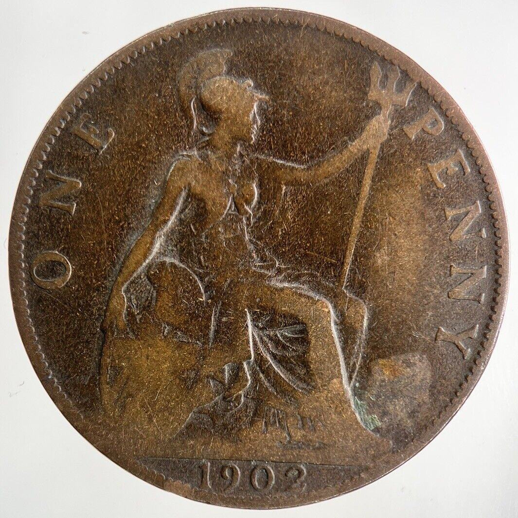 1902 Edward VII One Penny Coin | Collectable Grade