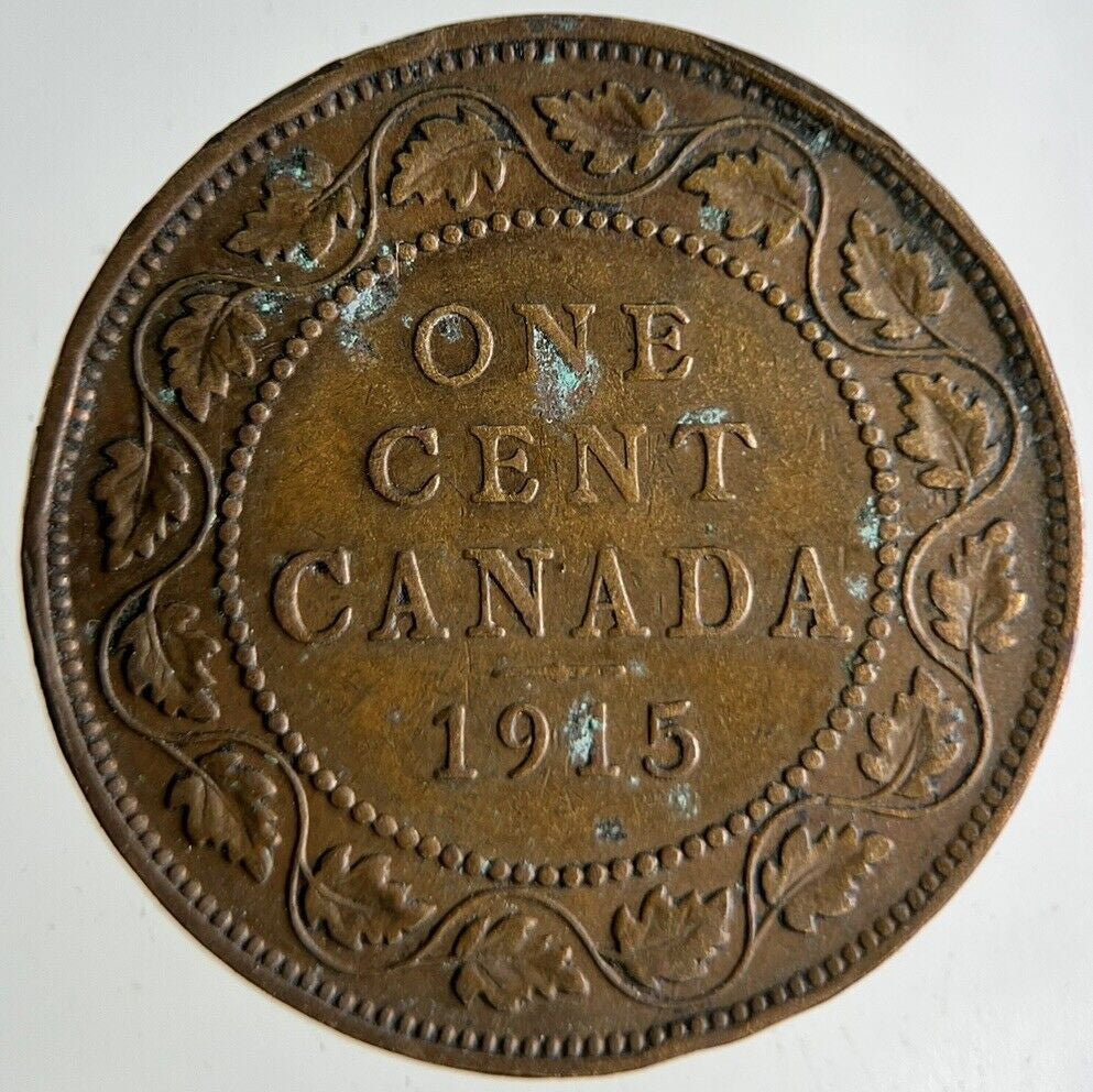 1915 Canada One Cent Coin | Fine Collectable Grade