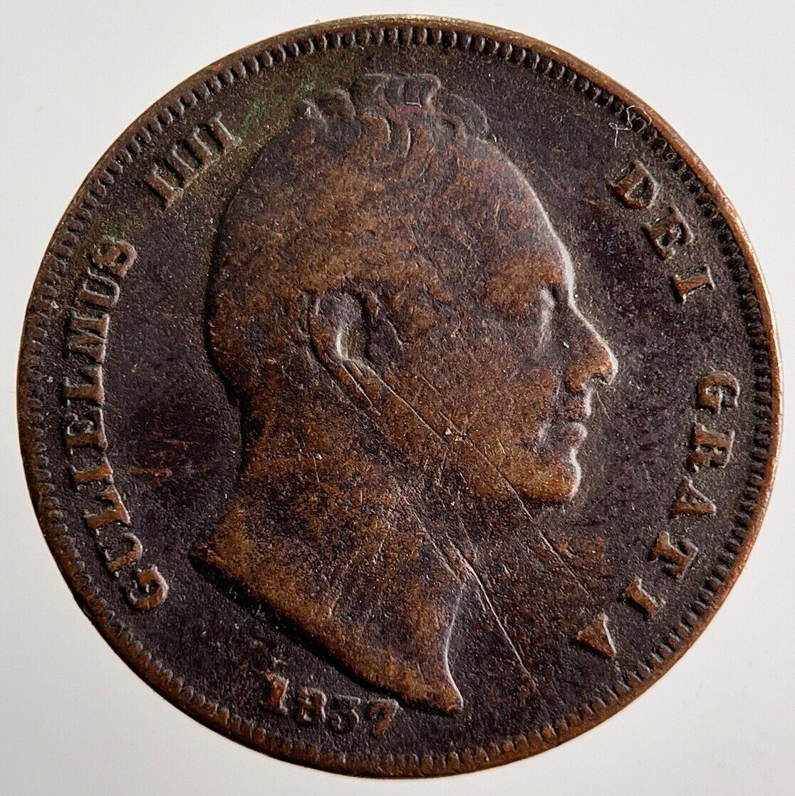 1837 William IV Farthing Coin | Collectable Grade