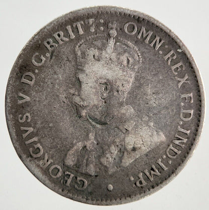 1914 West Africa Threepence 3 Pence Silver Coin | Collectable Grade