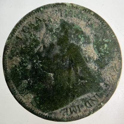 1898 Victoria Half - Penny Coin | Collectable Grade