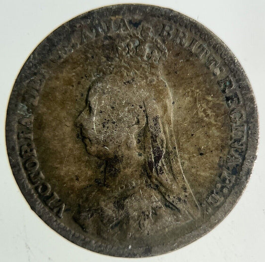 1892 Victoria Threepence Silver Coin | Collectable Grade