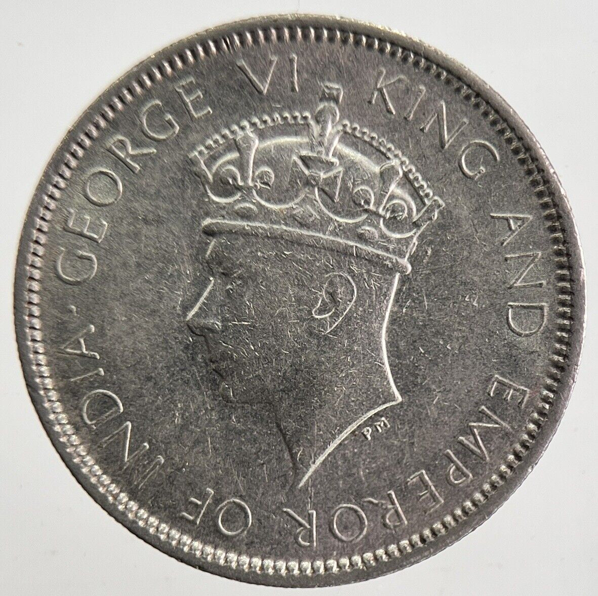 1937 Hong Kong 10 Cents Coin | Fine Collectable Grade | a4770