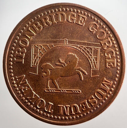 1987 Iron bridge Penny Token Coin | Collectable Grade | a3982