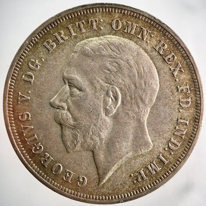 1935 George V Crown Silver Coin | Fine Collectable Grade | a1405