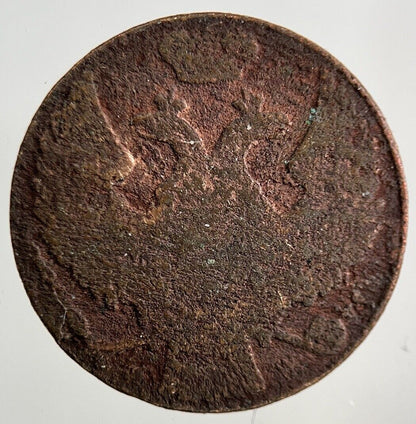 1839 Poland 1 Grosz Coin | Fair Grade