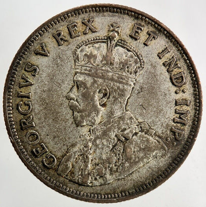 1922 East Africa One Shilling Silver Coin | Fine Collectable Grade