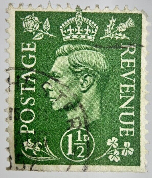 British George VI 1 One - Half - Pence Penny 1d Stamp | Collectable Grade