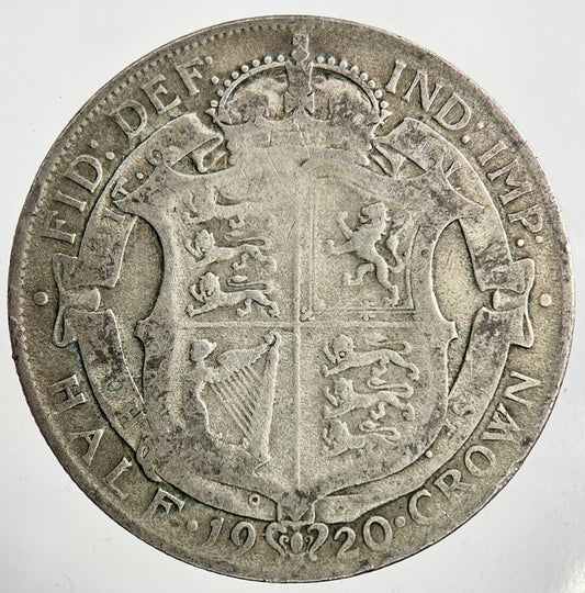 1920 George V Half - Crown Silver Coin | Collectable Grade