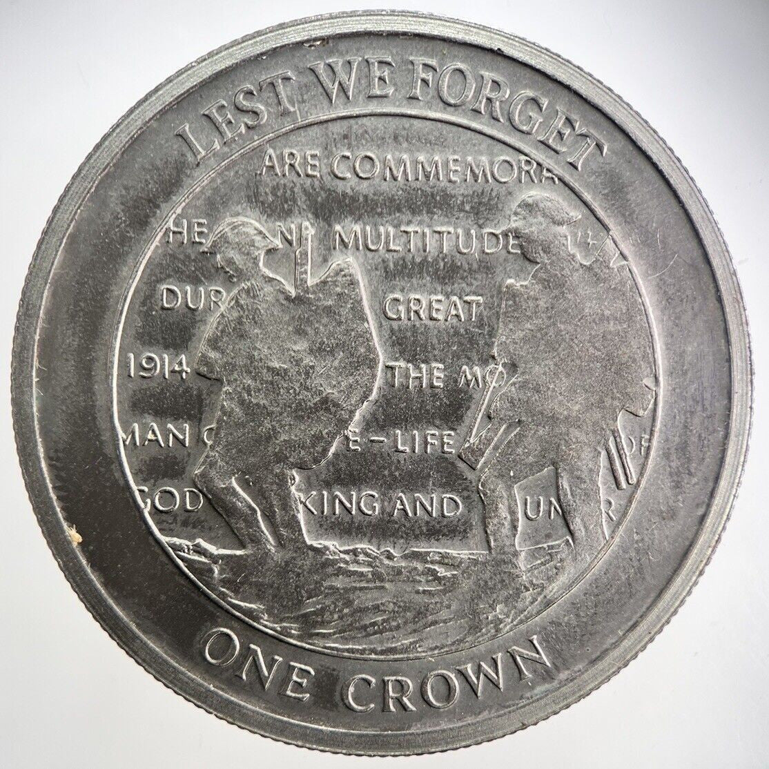 2008 Lest We Forget Crown Coin | Very High Grade | a1001
